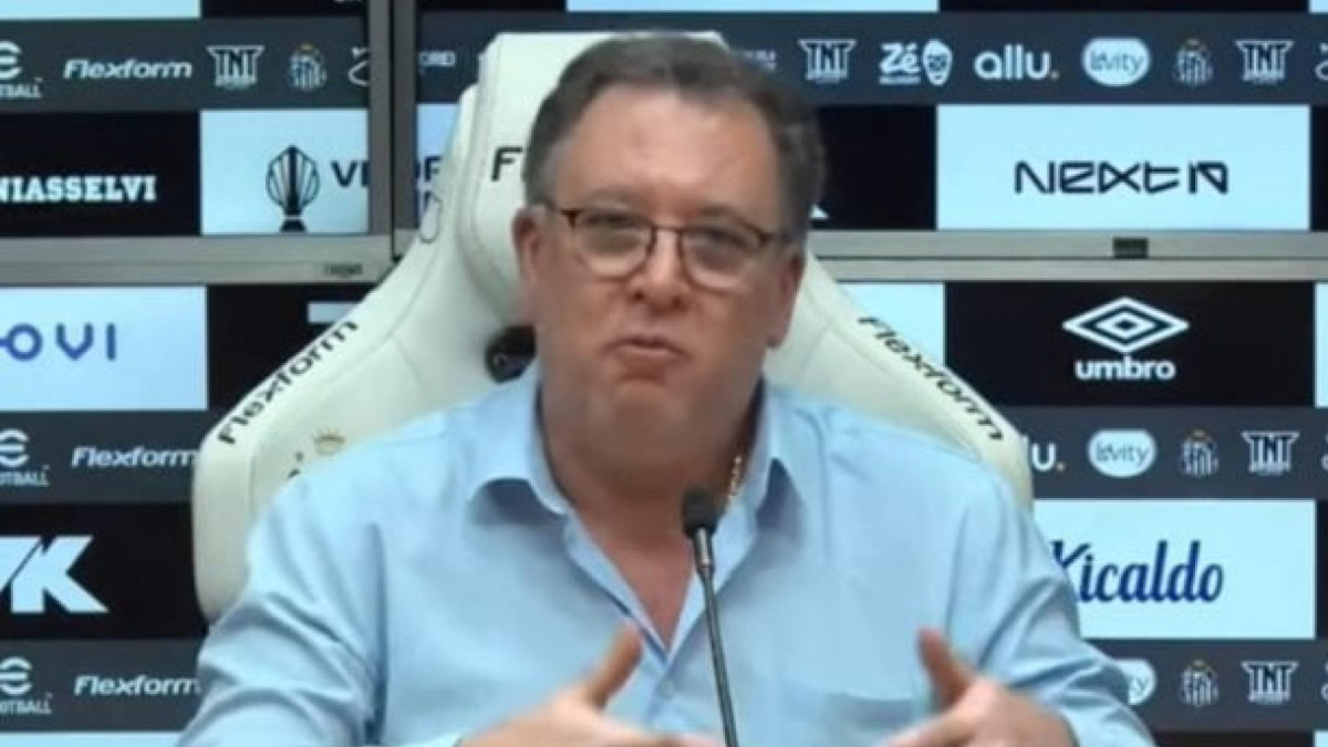 Presidente do Santos analisa 2025, diz que não ficou satisfeito, mas que houve evolução — e que, para 2026, tudo será diferente