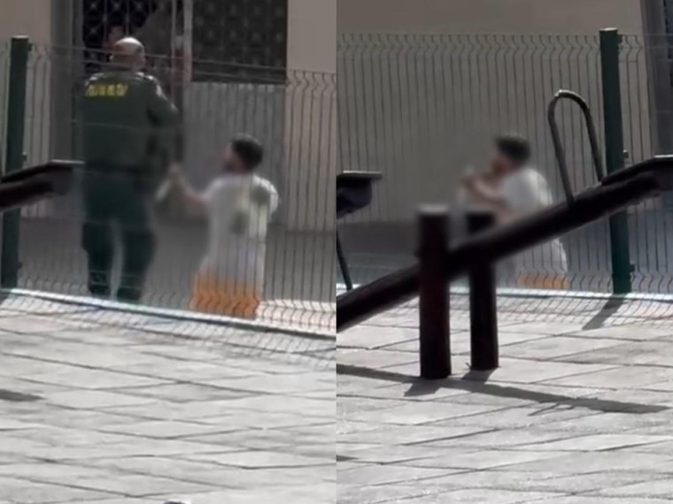 Agressor com duas facas foi contido pela PMCE