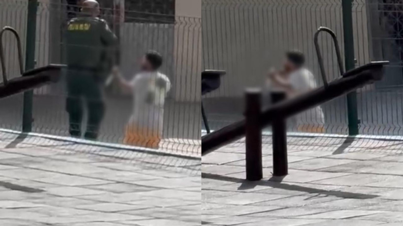 Agressor com duas facas foi contido pela PMCE 