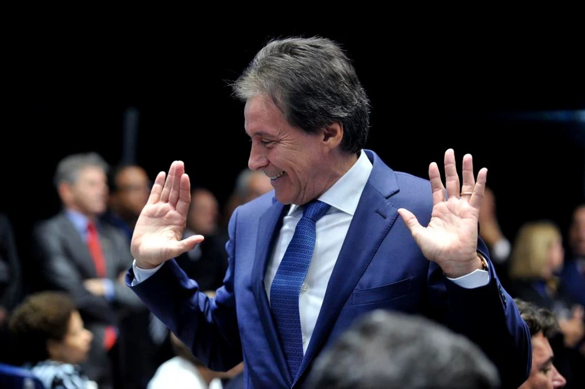 ￼EUNÍCIO Oliveira comanda o MDB do Ceará há quase três décadas (Foto: Jane de Araújo/Agência Senado)