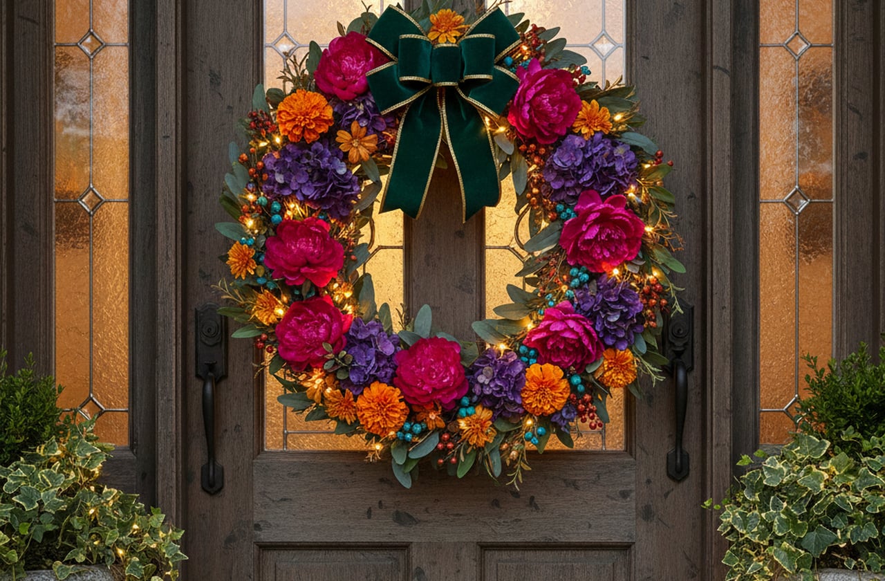 As guirlandas são símbolos universais de acolhimento e celebração, penduradas em portas ou usadas em cerimônias para marcar momentos especiais. Sua força visual e simbólica atravessa culturas e épocas. Do mundo antigo às tradições cristãs e natalinas, se tornaram ícones de boas-vindas e alegria. 
