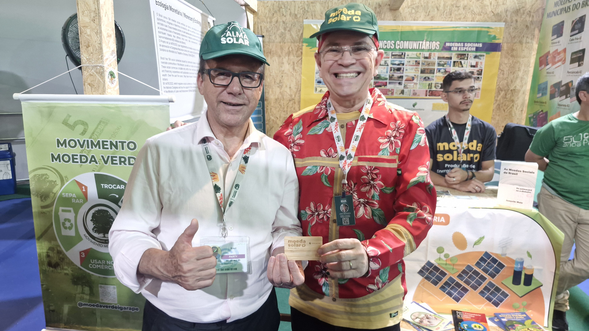 ￼MINISTRO Luiz Marinho e Joaquim Melo (Foto: Carol Kossling/O POVO)