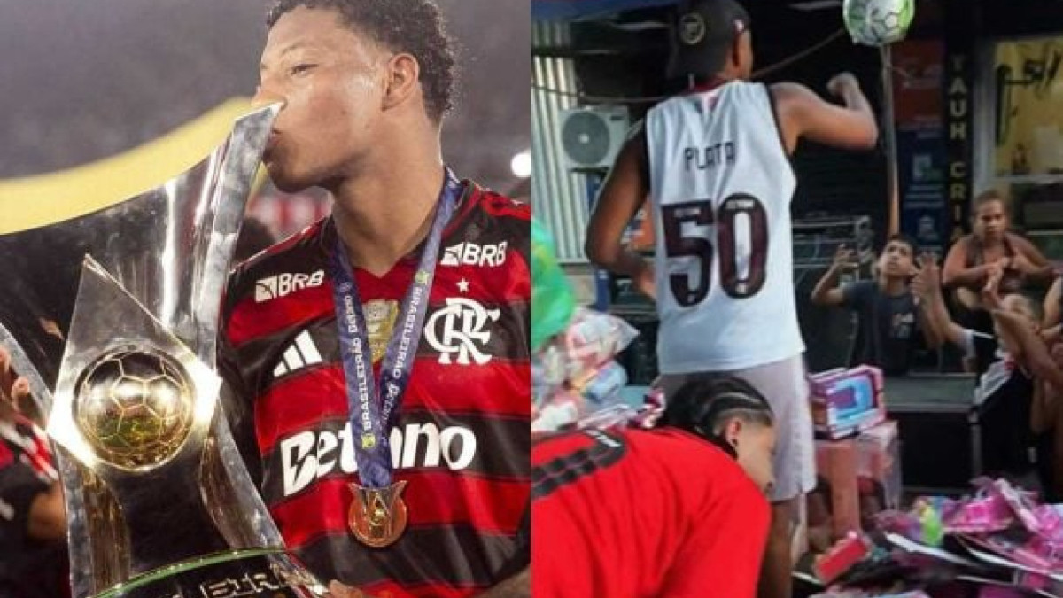 Gonzalo Plata é autor de ação beneficente ao transformar premiações dos títulos que o Rubro-Negro conquistou em 2025 em doações