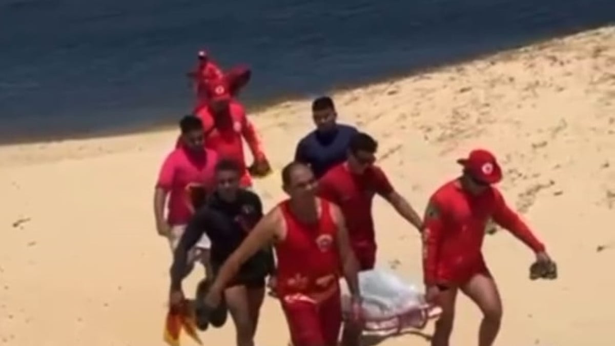 Corpo do jovem morto afogado foi resgatado pelos Bombeiros 