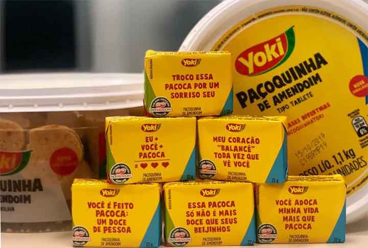 Yoki, uma marca referência em vários produtos alimentícios, deixou a desejar na paçoca. A banca avaliadora achou um doce de textura arenosa e sabor artificial, além do sabor amargor do amendoim na boca e uma coloração acinzentada. O valor é de R$36,49 (352g).