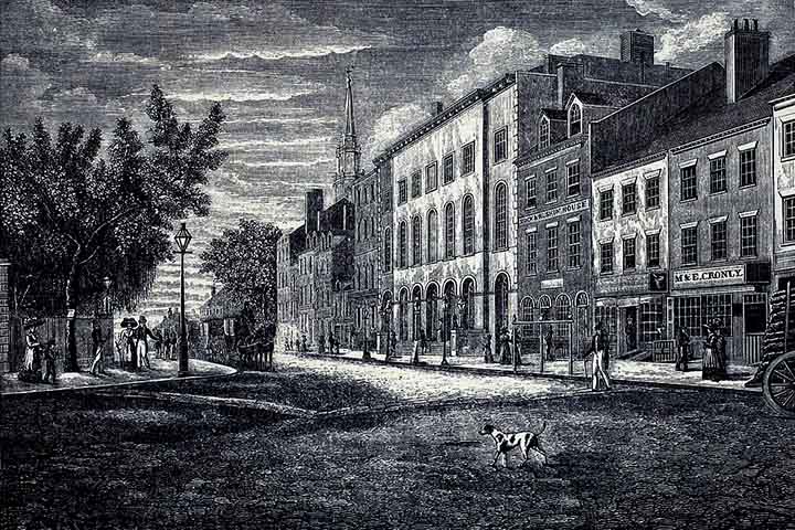 A região do Theatre District, entre as ruas 41 e 54, ganhou força a partir de 1880, quando empresários começaram a construir salas com iluminação elétrica - uma novidade na época. 
