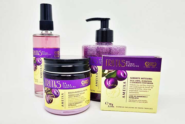 A ameixa é inclusive utilizada em produtos de beleza. Extratos de ameixa são encontrados em cremes, loções e máscaras faciais, ajudando a combater o envelhecimento precoce, promover a hidratação da pele e melhorar a elasticidade.