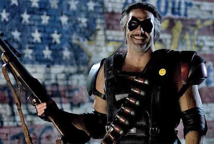 Em 2007, Morgan foi escalado para o filme de super-heróis Watchmen, baseado na famosa graphic novel de Alan Moore. Ele interpreta o Comediante, um anti-herói complexo e violento.