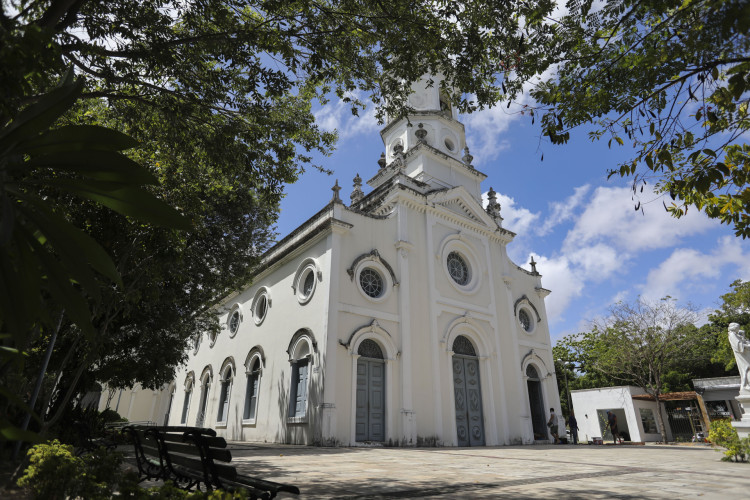 Igreja Nossa Senhora do Carmo, no centro de Fortaleza