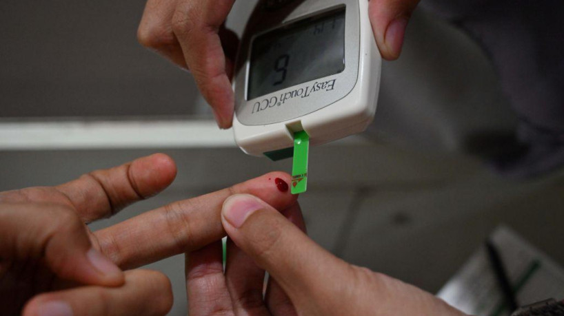 O tipo mais comum de diabetes é o 2, geralmente presente em adultos 