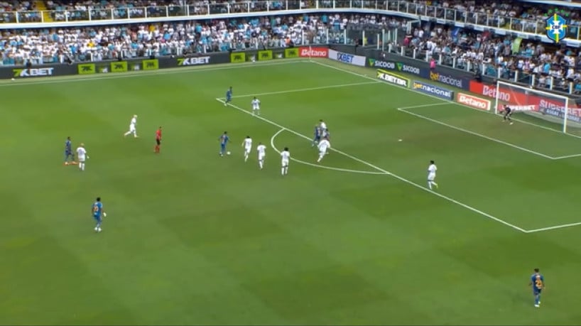 Análise do VAR: Gol anulado do Cruzeiro contra o Santos na 38ª Rodada 