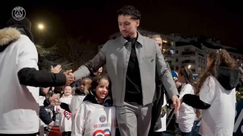 Bastidores da vitória do PSG por 5x0 contra o Rennes 