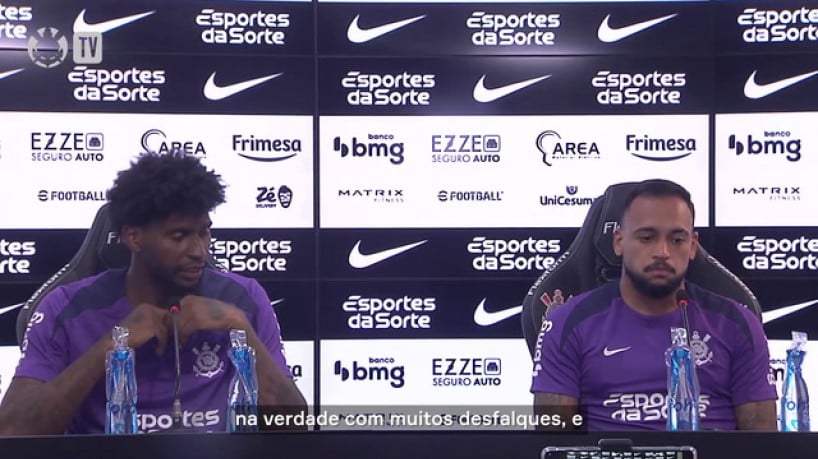 Hugo Souza ressalta contexto diferente para duelo com Cruzeiro  