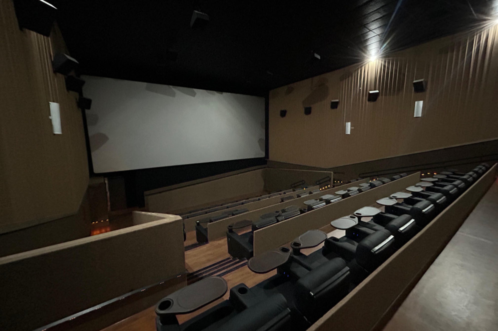 O cinema no Terrazo teve investimento de R$ 10 milhões e tem áreas e serviços de acessibilidade
