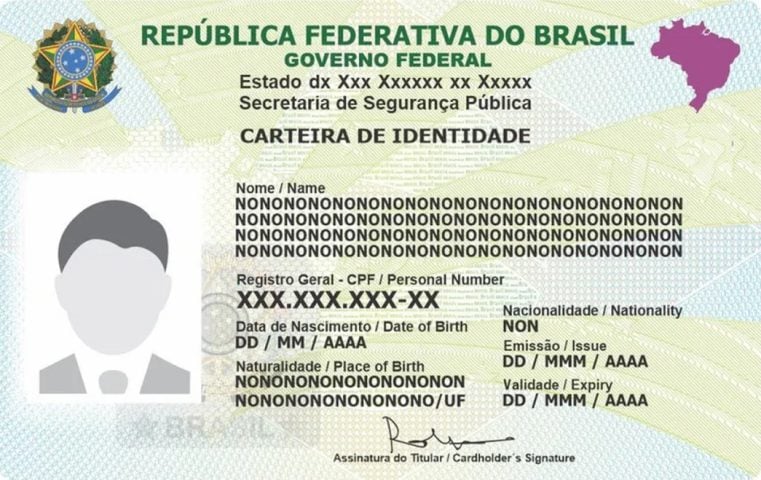 A nova Carteira Nacional de Identidade (CIN), substituta do antigo RG, tem demonstrado uma maior segurança contra fraudes financeiras. 