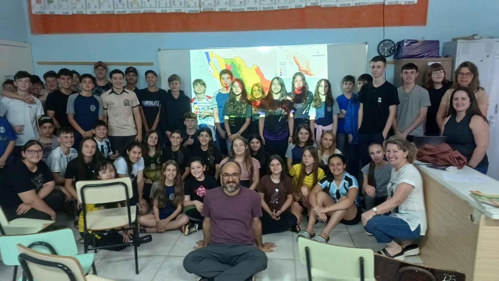 Diego Carmona, professor do México em visita ao Brasil (Foto: DIVUGAÇÃO)