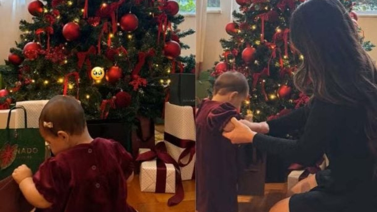 Giovanna Buscacio, nora do ex-craque, mora na Inglaterra, mas aproveita dias em seu país natal para visitar a família