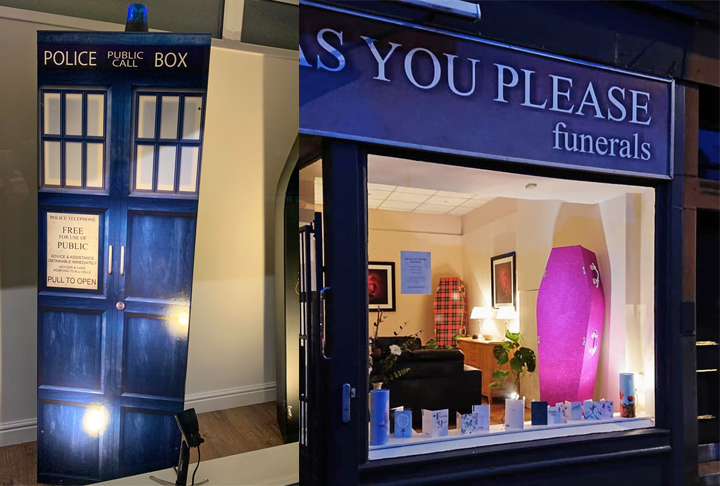 Sugestões para uma despedida que reflita um gosto do morto, uma paixão, algo que tenha feito diferença em sua vida. 