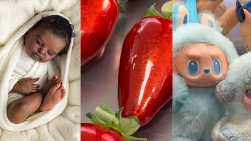 De Labubu a bebê reborn:  o que movimentou as rede...