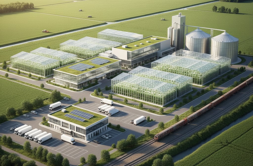 Uma tendência atual é transformar antigas fazendas em centros agroindustriais modernos. Esses espaços passam a reunir produção agrícola, beneficiamento e processamento dos produtos no próprio local. Isso agrega valor à cadeia produtiva e estimula o desenvolvimento regional.
