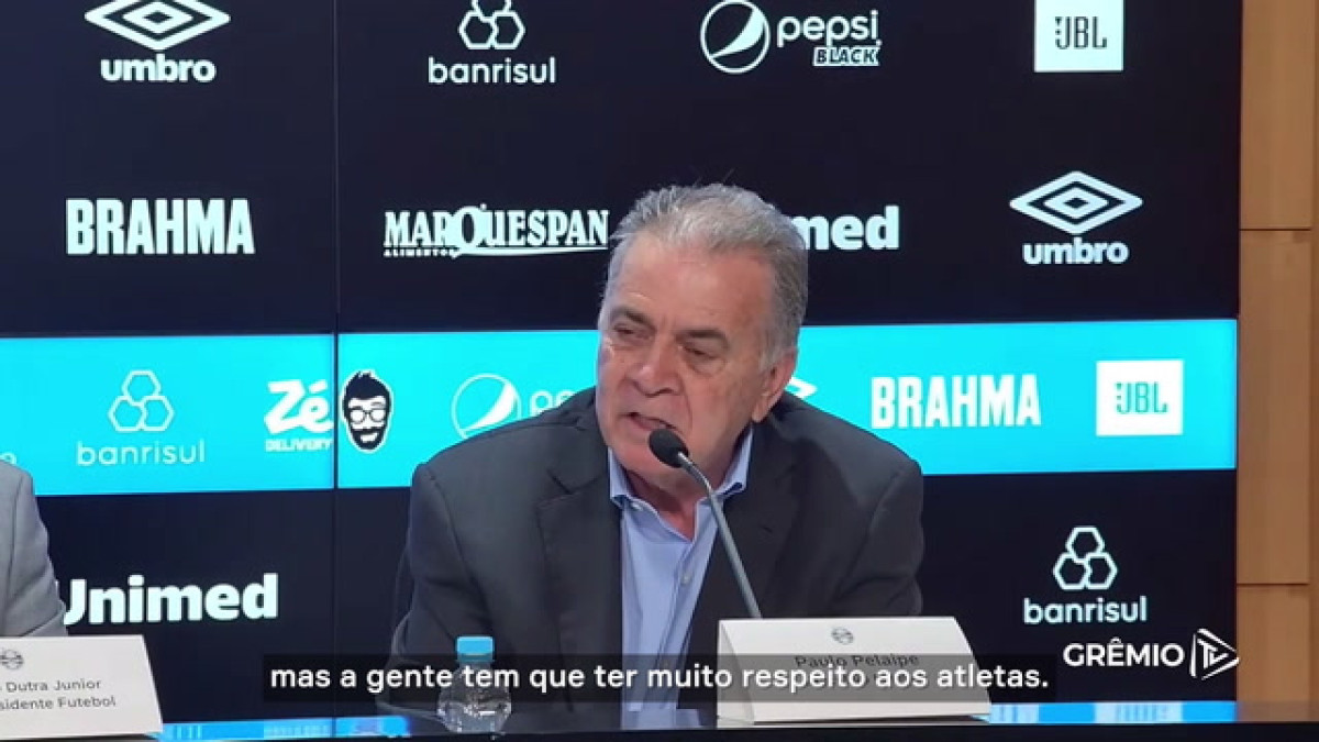 Pelaipe cita 'reforços pontuais' e diz que primeira meta é definir técnico do Grêmio