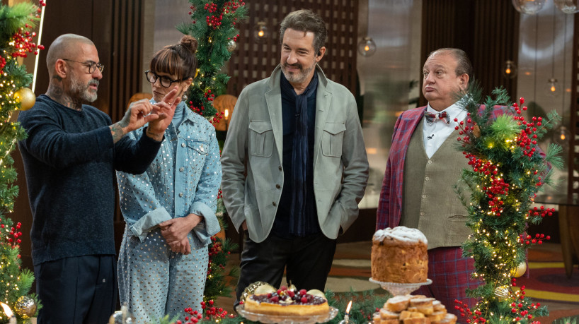 Henrique Fogaça, Helena Rizzo e Erick Jacquin compõem painel de jurados da edição com celebridades. No episódio 4, Alê Costa fez participação especial 