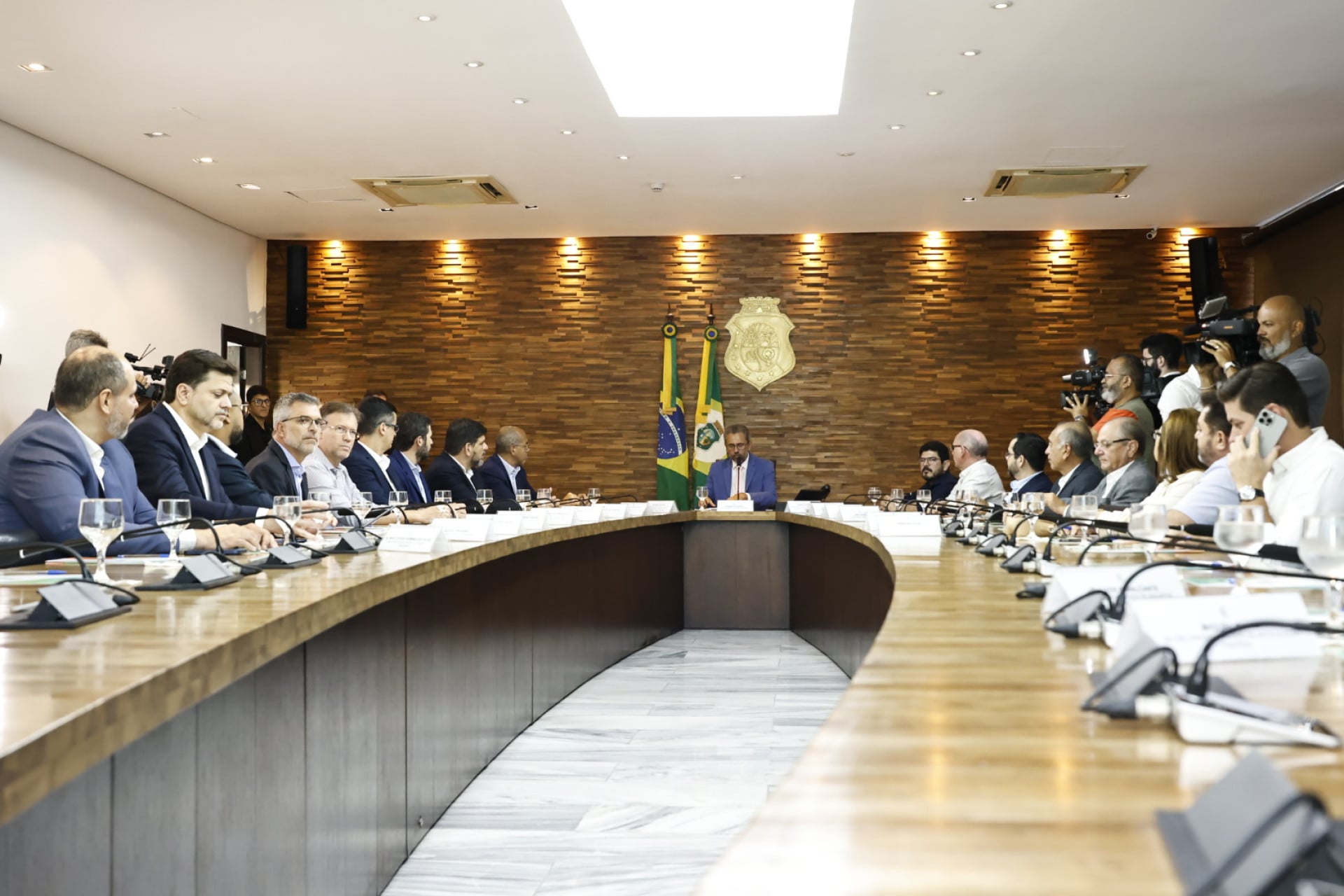 ￼ENTRE os projetos que serão beneficiados com a obra está o data center do TikTok no Ceará, uma parceria com as empresas Casa dos Ventos e Omnia (Foto: carlos Gibaja/Governo do Ceará)