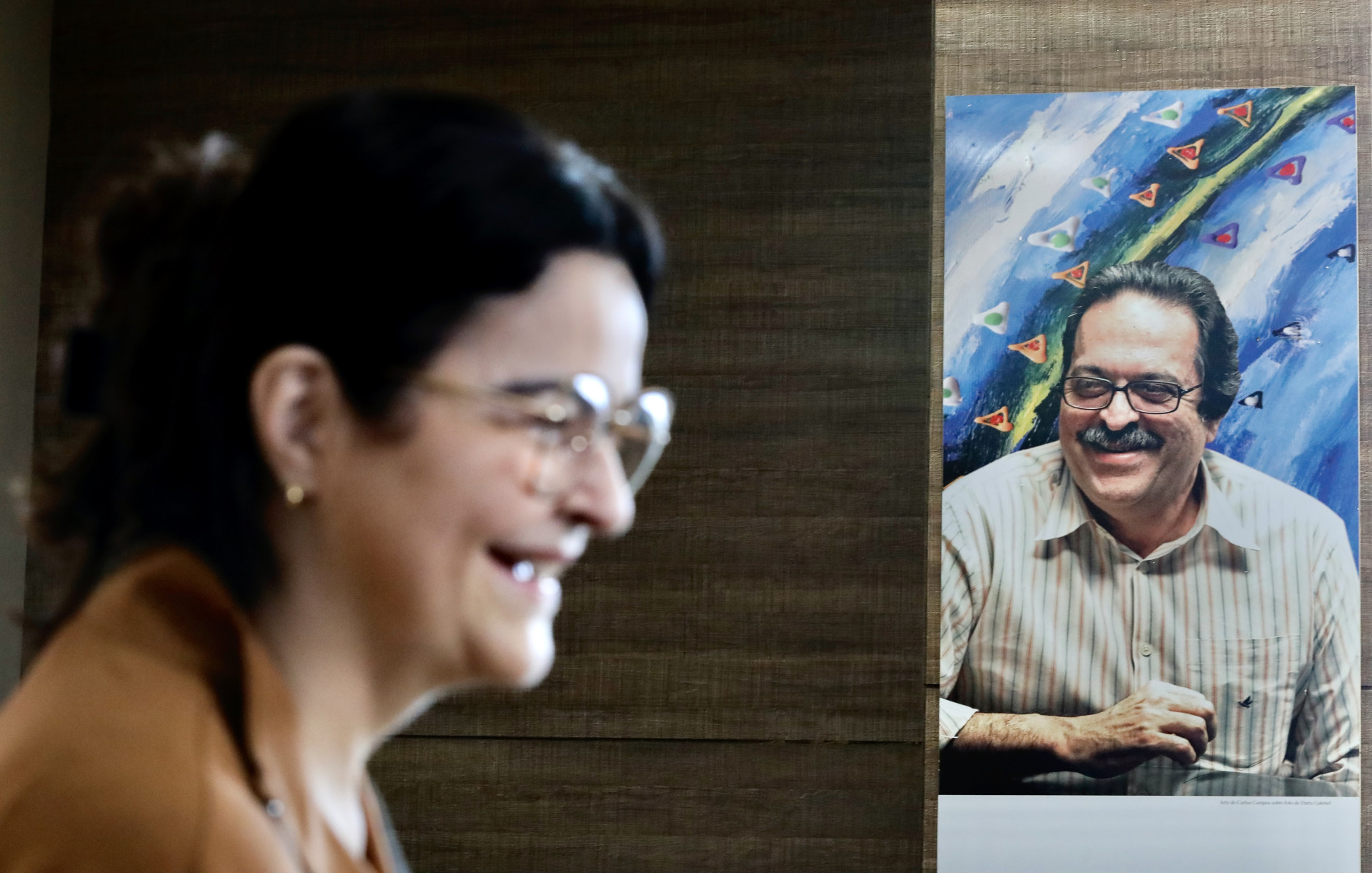 ￼LUCIANA Dummar celebrou as conquistas dos participantes (Foto: FABIO LIMA)