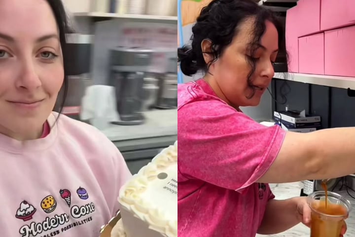 Uma confeiteira norte-americana tem feito sucesso na web ao criar bolos que 