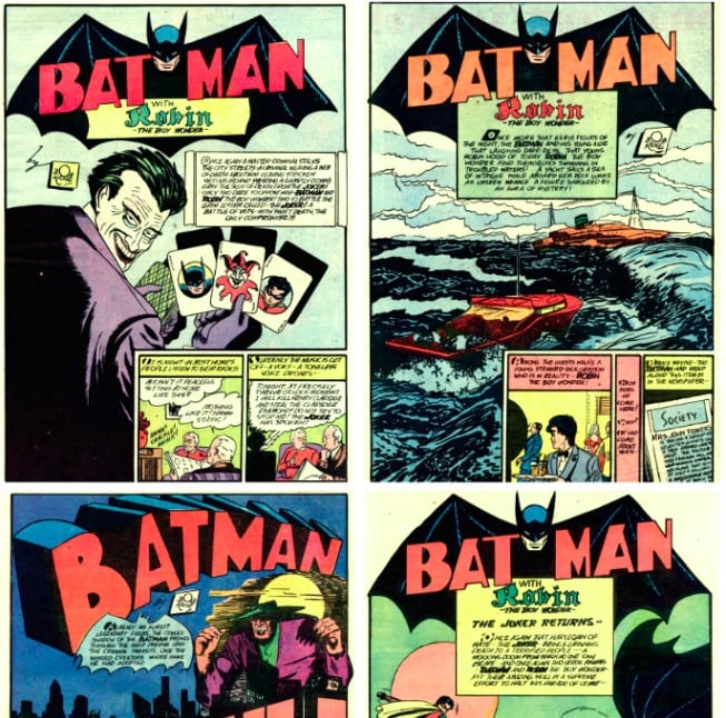 Com o tempo, o personagem se aprofundou, passando de um criminoso de quadrinhos em estilo gangster para um psicopata imprevisível, que desafia não só as leis, mas também as próprias fundações da moralidade e da sociedade.