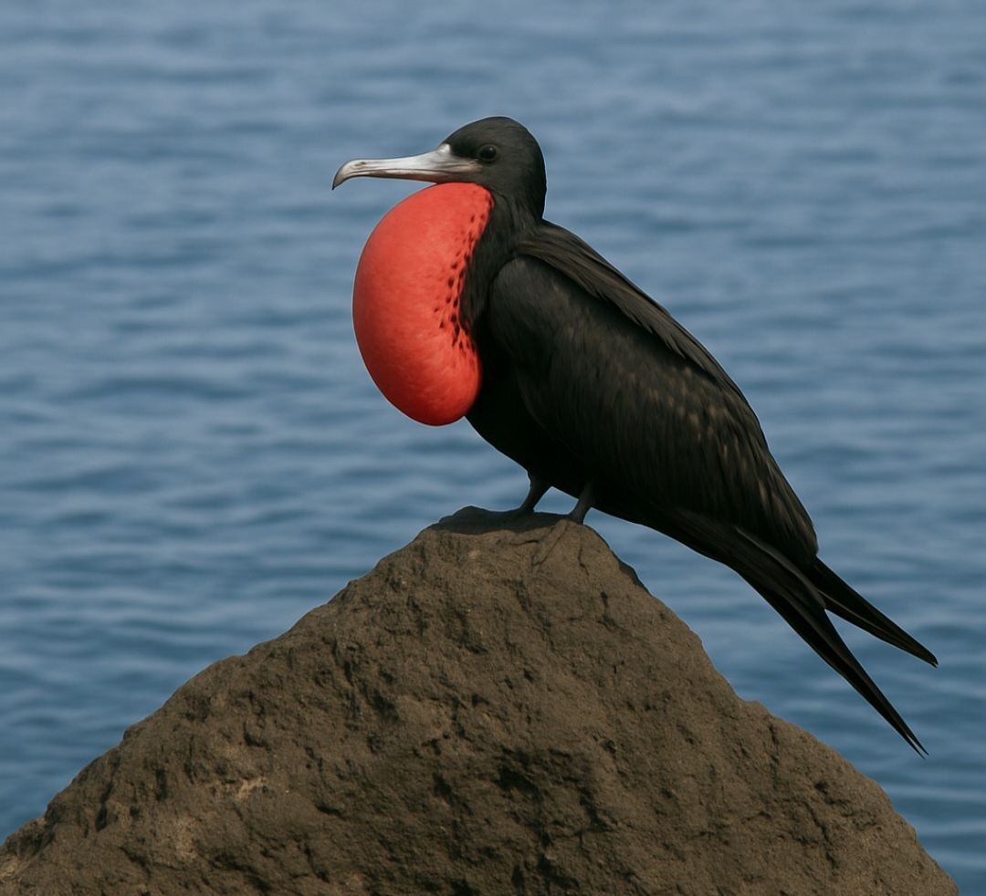 Embora não esteja criticamente ameaçada, a fragata enfrenta riscos relacionados às mudanças climáticas, à pesca predatória e à introdução de espécies invasoras nas ilhas.
