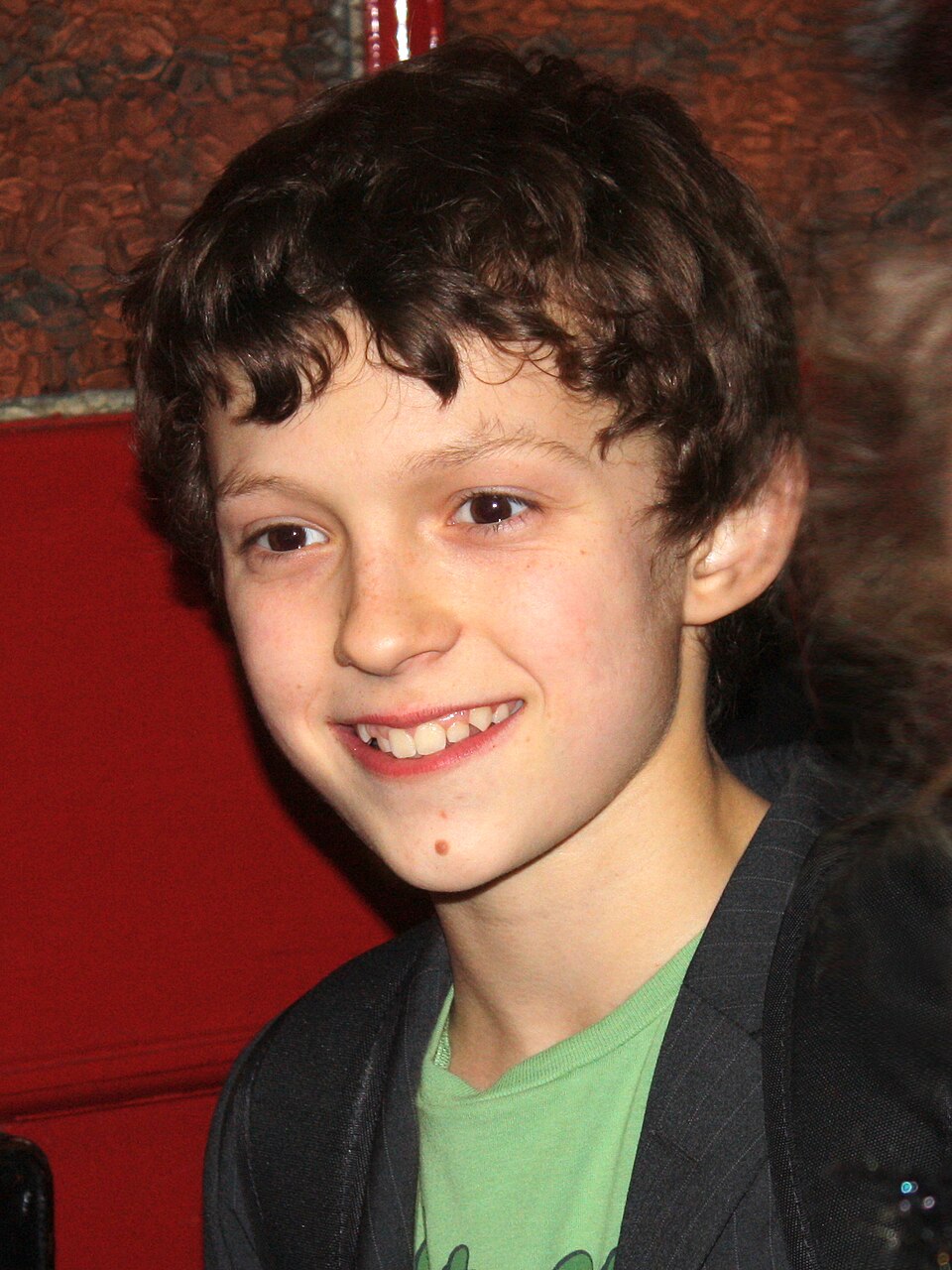 Thomas Stanley Holland nasceu em 1º de junho de 1996, em Kingston upon Thames, Londres, no Reino Unido. É filho de Nicola Elizabeth Frost, fotógrafa, e Dominic Holland, comediante e autor. Estudou dança e teatro na BRIT School for Performing Arts and Technology e iniciou cedo atividades ligadas ao teatro musical.
