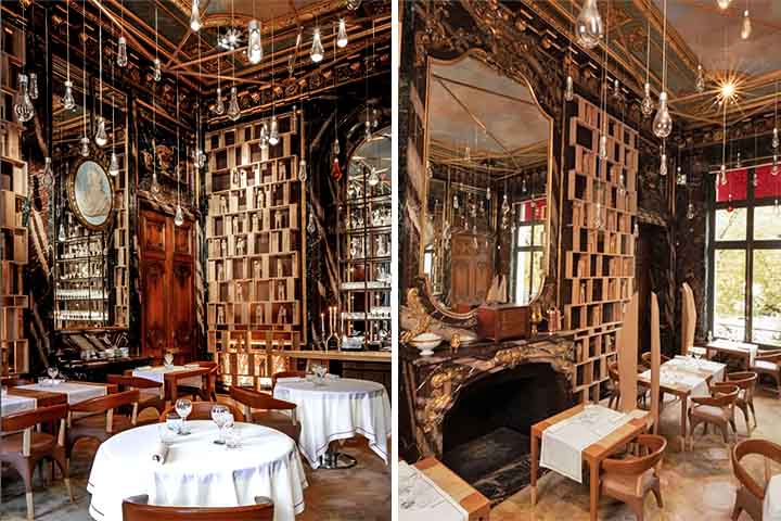 Ducasse Baccarat (Paris, França) – Localizado na histórica mansão Baccarat, este restaurante é uma colaboração entre a Maison Baccarat e o renomado chef Alain Ducasse. Combina a alta culinária francesa com a arte dos cristais.