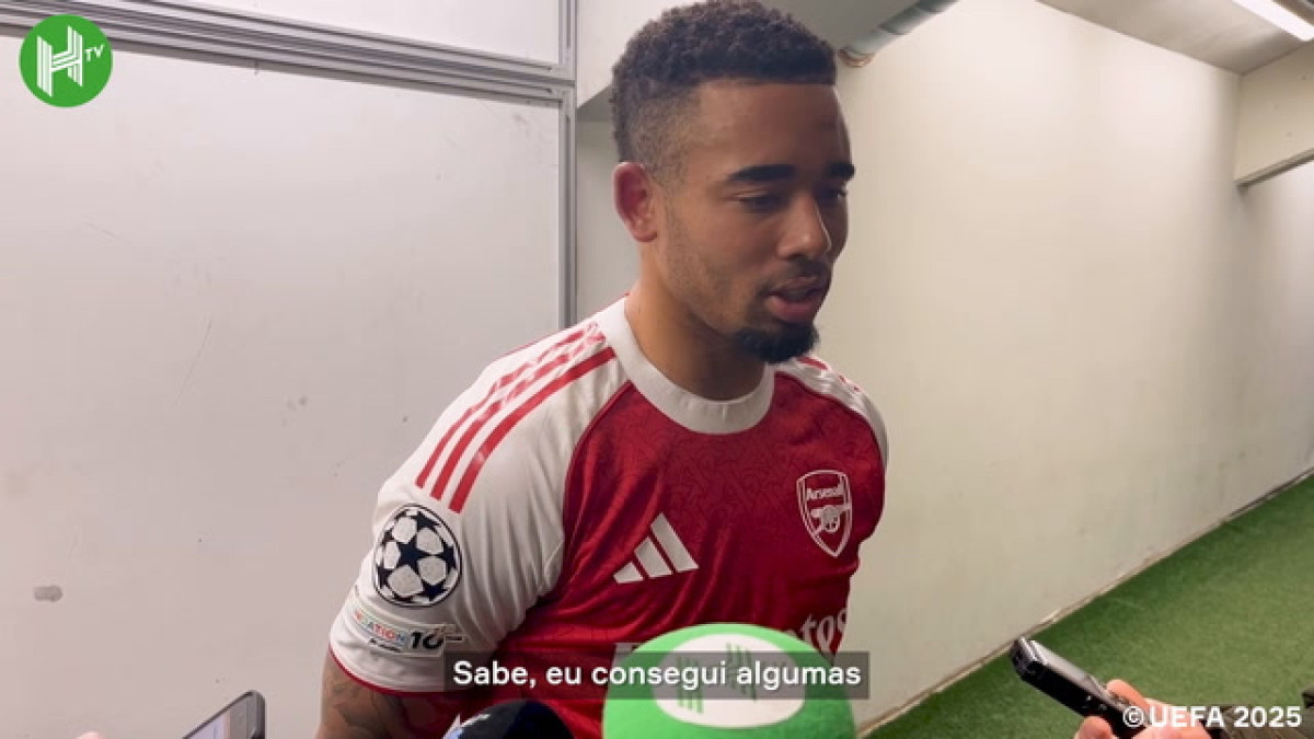 Gabriel Jesus após retorno de lesão: 'Estou tão feliz'