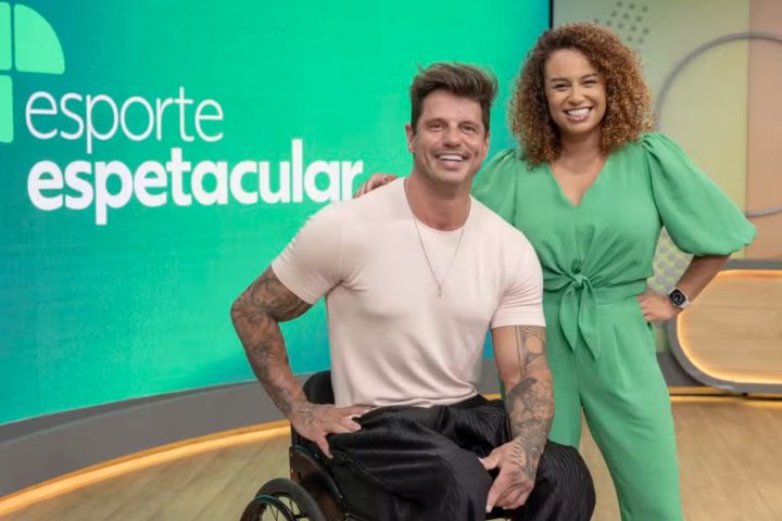 Além do esporte, construiu uma carreira na televisão, apresentando quadros e programas no Grupo Globo, como Desafio sem Limites, para o Esporte Espetacular.