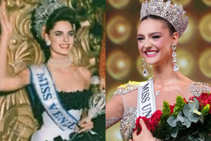Andreina Goetz, mãe de Clara, venceu o Miss Venezuela em 1990, 35 anos antes da filha. 