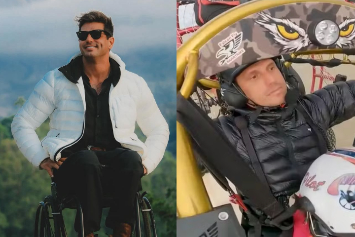 Conhecido por buscar experiências radicais, Fernando já sobrevoou o vulcão Pacaya, cruzou o deserto do Saara em handbike e explorou regiões extremas da Islândia.