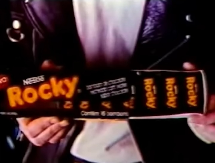 Rocky, da Nestlé: Ainda na década de 90, a Nestlé lançou o chocolate Rocky numa tentativa de concorrer com o BIS, mas o bombom não resistiu muito tempo no mercado.