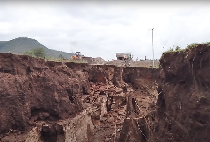 Os cientistas localizaram o ponto onde, muito profundamente no subsolo, o continente abriu-se pela primeira vez.