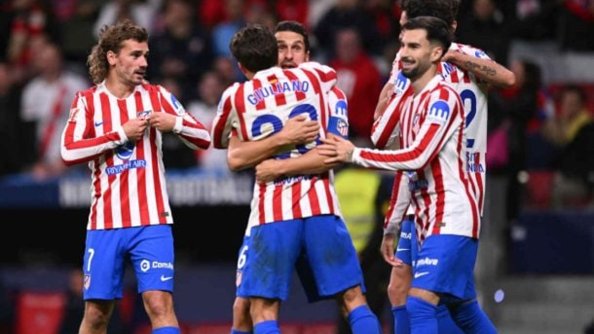 Colchoneros precisam suar muito para garantir a vitória dentro de casa. Griezmann fez o gol da vitória no segundo tempo