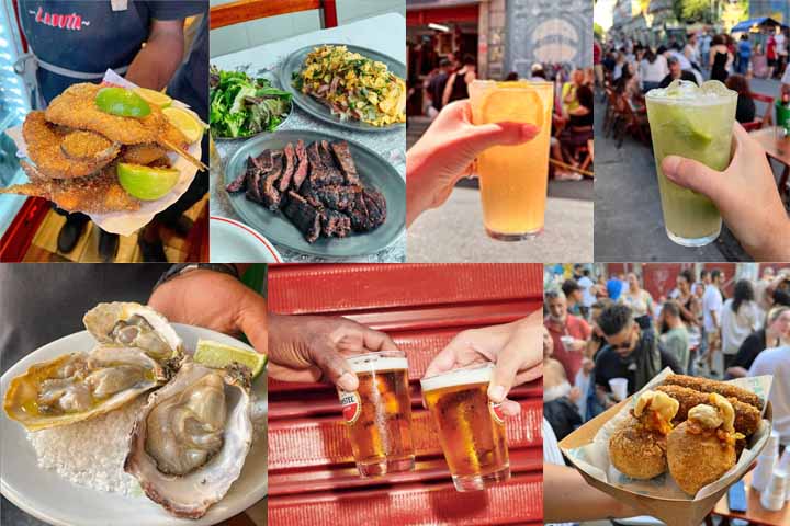 A rua também concentra projetos gastronômicos que chamam atenção pelo cuidado com ingredientes e pelo espírito de inovação. 
