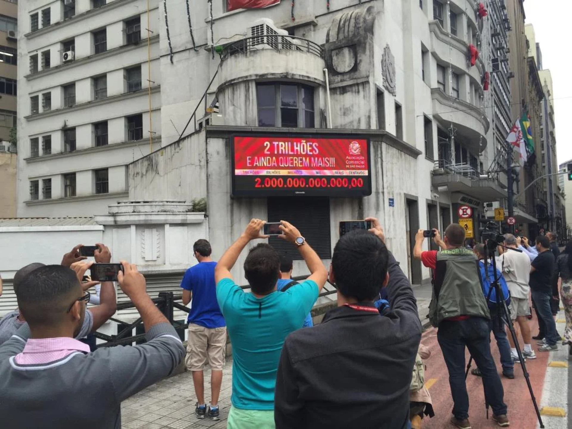 ￼IMPOSTÔMETRO da Associação Comercial de São Paulo (ACSP) (Foto: Paulo Pinto / Fotos Públicas)