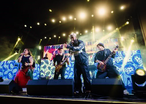 BaianaSystem encerrou a primeira noite do festival Tamo Junto BB