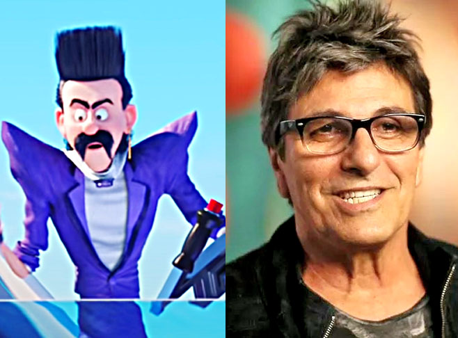 Evandro Mesquita / Balthazar Bratt - Meu Malvado Favorito 3 (2017): No terceiro filme da franquia, Balthazar é um ex-astro infantil que, após o cancelamento de seu programa de TV nos anos 80, se torna um vilão obcecado pela década de 1980.