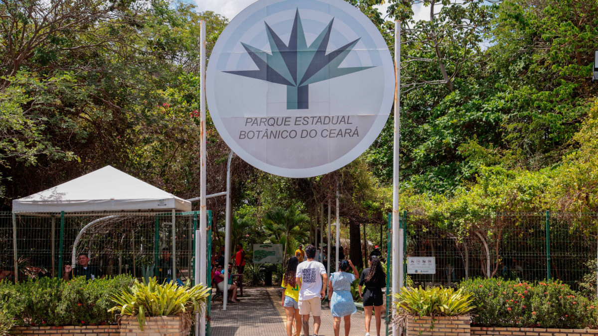CAUCAIA-CE, BRASIL, 14-12-2025: O Parque Estadual Botânico do Ceará promove mais uma programação de Natal, evento gratuito que promete reunir famílias em uma manhã repleta de atividades culturais, educativas e ambientais. (Foto: Samuel Setubal/ O Povo)