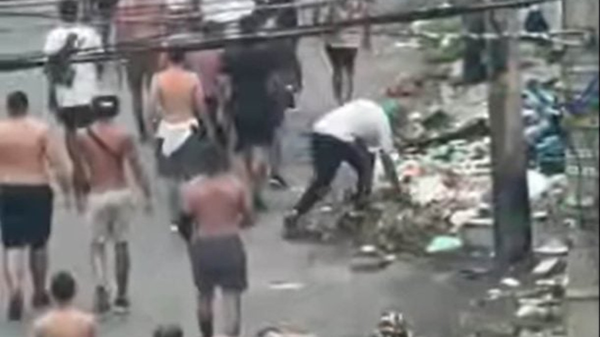 Polícia precisou intervir para acabar com confronto na cidade de Mesquita, horas antes da semifinal da Copa do Brasil 