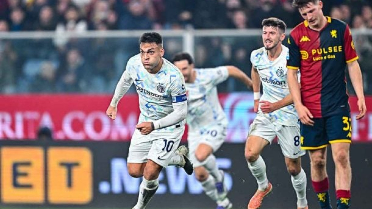 Interistas foram até Gênova e fizeram 2 a 1 nos donos da casa. Com os tropeços de Milan e Napoli, pulam para o 1º lugar