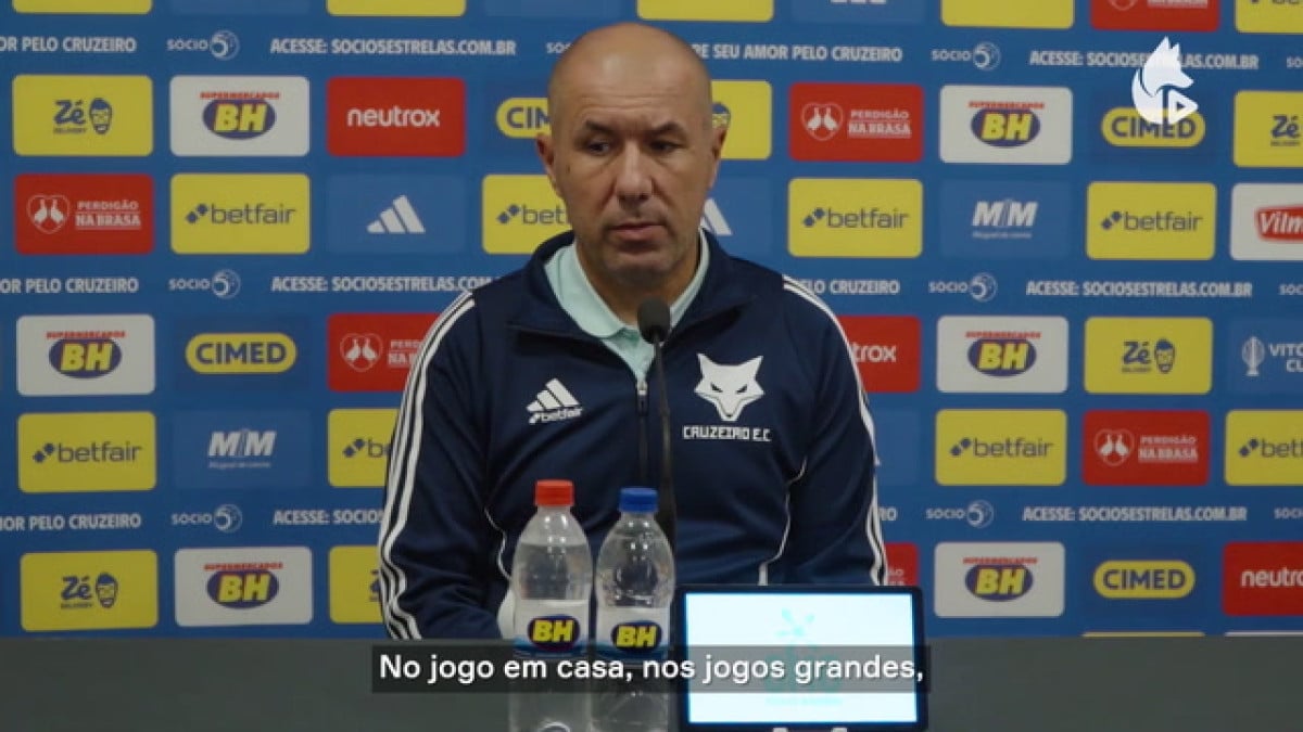 Jardim lamenta eliminação e marca data para definir futuro no Cruzeiro