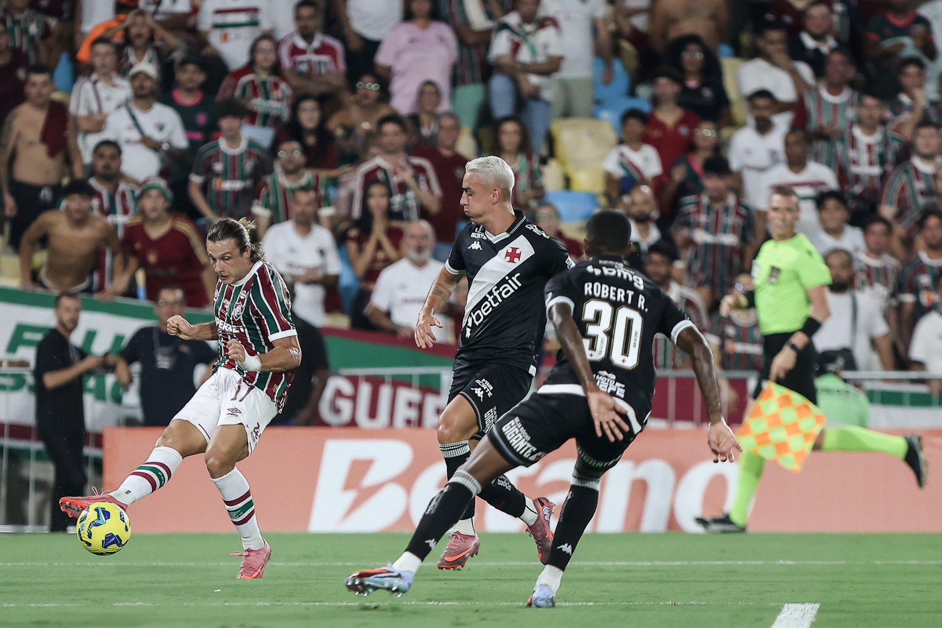 Fluminense e Vasco se enfrentaram pelo jogo da volta da Copa do Brasil (Foto: Lucas Mer&ccedil;on/Fluminense FC)