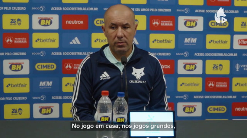 Jardim lamenta eliminação e marca data para definir futuro no Cruzeiro 